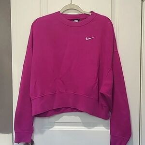 Nike cropped sweatshirt XS
